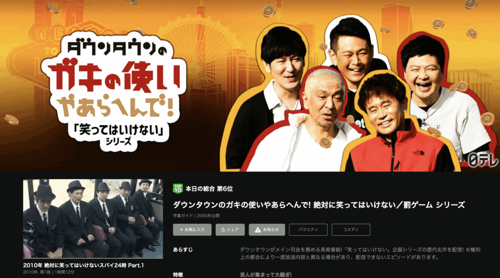 『絶対に笑ってはいけないスパイ24時（2010）』