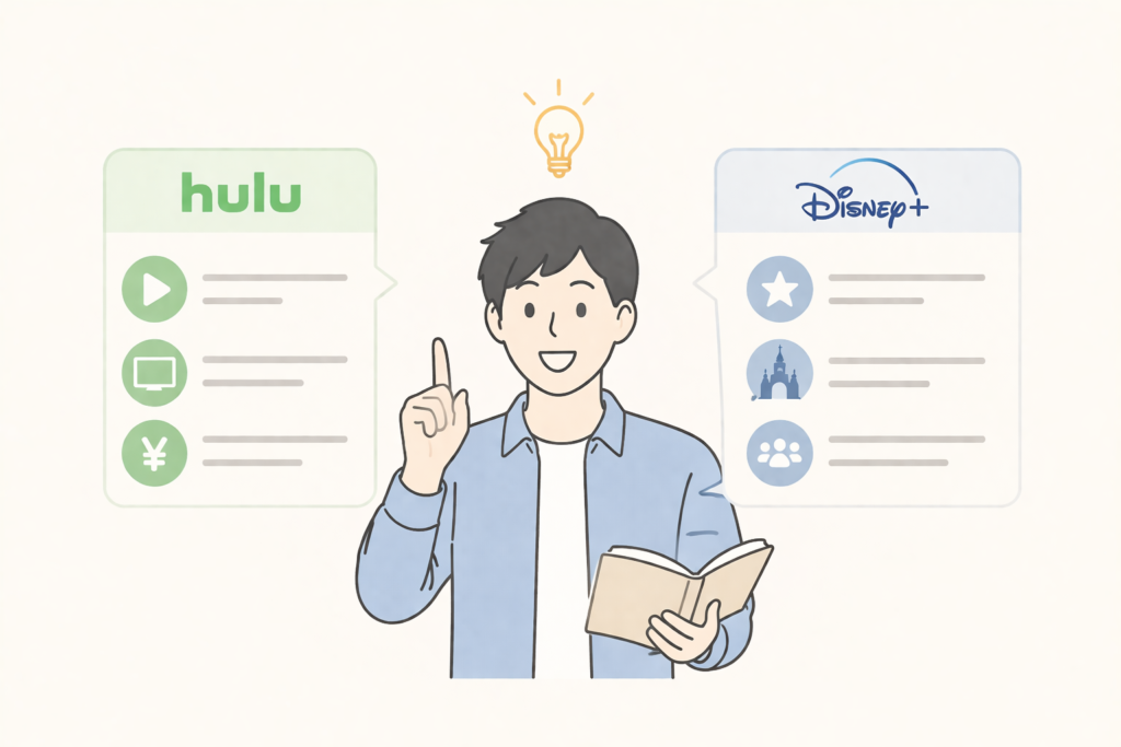 結論|Huluとディズニープラスでどっちか迷ったらこう選べばOK