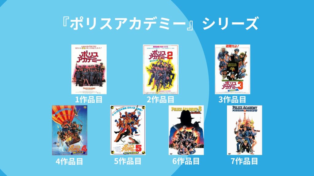 『ポリスアカデミー』シリーズ