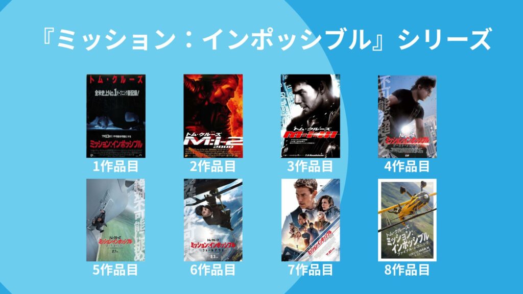 『ミッション・インポッシブル』シリーズ