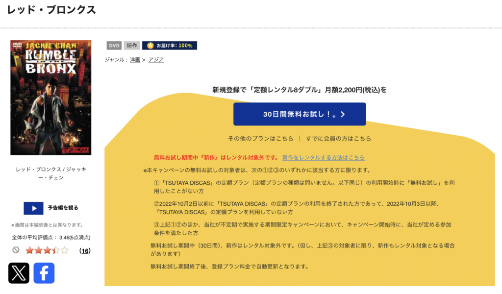 TSUTAYADISCAS『レッド・ブロンクス』