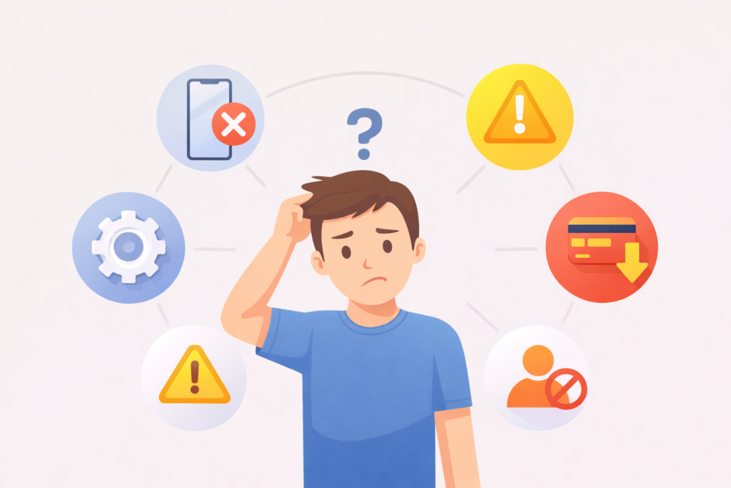 結論|「Hulu|Disney+セットプラン」が登録できない原因は主に5つ