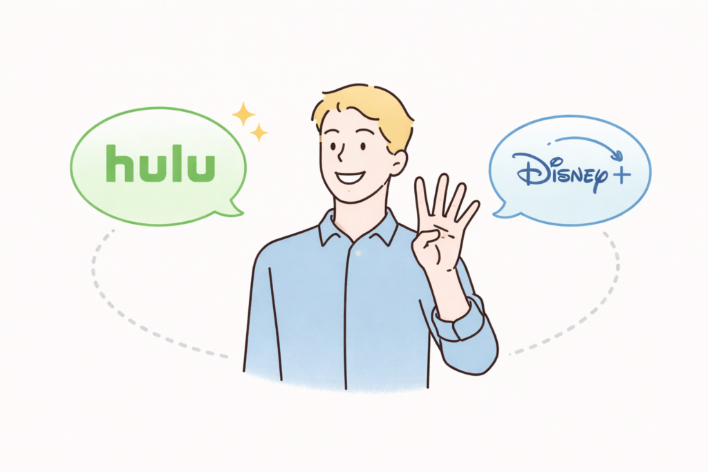 Hulu×ディズニープラスへの損しない切り替え手順【4ステップ】