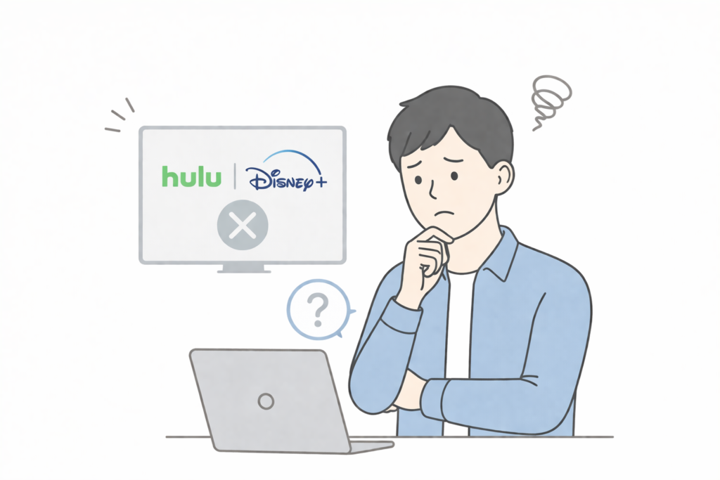 結論|Hulu×ディズニープラスが見れない原因はこの5つ